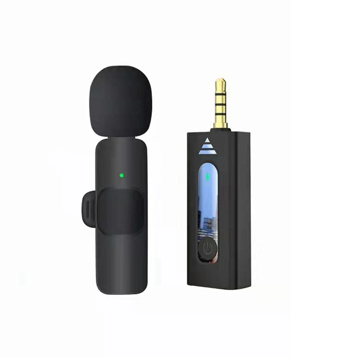 Wireless 3.5mm Lavalier Lapel Noise Reduction Microphone K35 Mic For Camera AUX Speaker