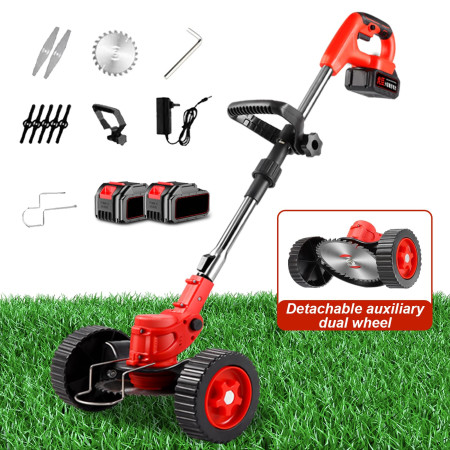 Grass Cutting Machine Garden Trimmer with Wheels