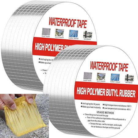 4inchi Leakage Repair Waterproof Tape Aluminum Foil